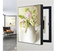 Copertura per scatola interruttore, copertura per pannello elettrico da parete, facile installazione e design elegante per nascondere l'arte della parete