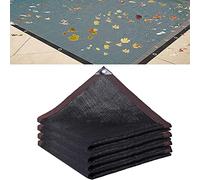 Copertura per schermo foglia piscina,Rete di foglie per piscine rettangolari interrate e fuori terra - Copertura per schermo per piscina a rete fine Rete per laghetto per per rete a
