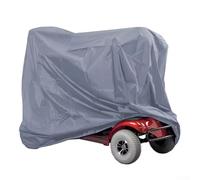 Copertura per scooter in tessuto Oxford 210D, con custodia, progettata per scooter a tre e quattro ruote per uso in tutte le condizioni atmosferiche (grigio, 170 x 61 x 117 cm)