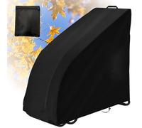 Copertura per Sdraio Gravità Zero Impermeabile, Protezione Antipolvere Antivento per Poltrona Relax Pieghevole, Telo Oxford 420D Coperture per Poltrona per Giardino Este(Size:165*65*112cm,Color:Nero)