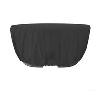 Copertura per secchio in materiale 210D per raccogliere l'acqua piovana per barili da 50, 100 e 150 galloni, anti UV, antivento, accessorio da giardino nero (450 litri)