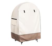 Copertura per sedia a da esterno - Protezione per sedia in cestino di con design impermeabile con cerniera, perfetta per la casa al mare, il cortile, il balcone, gli spazi esterni urbani o