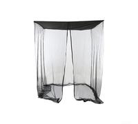 Copertura per sedia a dondolo da patio, rete a rete con cerniera, zanzariera per mobili da giardino, protezione dagli agenti atmosferici, colore nero, 205 x 125 x 205 cm (205 x 125 x 205 cm)