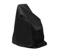 Copertura per sedia a rotelle da esterno, tessuto Oxford 420D, impermeabile e resistente ai raggi UV, chiusura a coulisse antivento, per sedie a rotelle e scooter elettrici (115 x 75 x 130 cm)