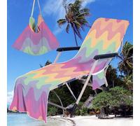 Copertura per sedia a sdraio da spiaggia in microfibra, per hotel, giardino