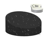 Copertura per sedia a sdraio, protezione raggi UV, protezione semicircolare per mobili da esterno, isola solare, impermeabile, per patio, cortile, giardino, esterno