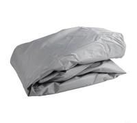 Copertura per sedia a uovo in vimini doppio per patio, con tessuto Oxford impermeabile e cerniera flessibile per proteggere le sedie da esterno (grigio)