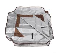 Copertura per sedia da esterno in tessuto Oxford 210D resistente per una maggiore protezione dai raggi UV e longevità, adatta per sedie di diverse dimensioni (173 x 118 cm)