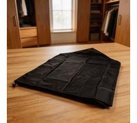 Copertura per sedia in tessuto Oxford 420D per mobili da esterni, impermeabile, protezione UV, resistente, per sgabelli alti da giardino, custodia per timone da yacht, colore nero