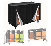 Copertura per sedia pieghevole 420D, per interni ed esterni, copertura antipolvere impermeabile UV protettiva per sedia pieghevole trolley