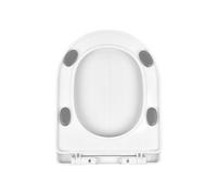 Copertura per sedile WC resistente con piedini antiscivolo, ricambio silenzioso per uso in bagno, vecchi stili di ricambio