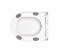 Copertura per sedile WC resistente con piedini antiscivolo, ricambio silenzioso per uso in bagno, vecchi stili di ricambio