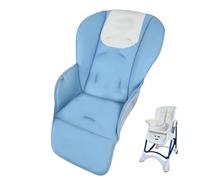 Copertura per seggiolone, impermeabile, cuscino imbottito con morbido comfort, in pelle PU, protezione per seggiolone per figlie, accessorio per i pasti dei bambini, copertura per sedie da