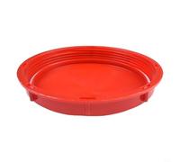 Copertura per serbatoio IBC rossa per borsa da 1000 litri, coperchio in polipropilene resistente con guarnizione per una buona tenuta, adatto a contenitori di plastica e serbatoi di spedizione (C)