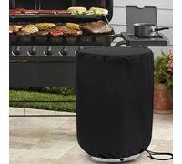 Copertura per serbatoio propano con piano stabile per cilindro standard da 9,1 kg, realizzata in tessuto Oxford impermeabile con coulisse inferiore regolabile (31 x 45 cm)