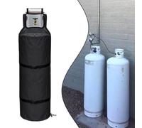 Copertura per serbatoio propano con tessuto in poliestere impermeabile e coperchio facile da aprire, progettato per fornire protezione da polvere, sole e gelo per l'uso all'aperto del serbatoio di