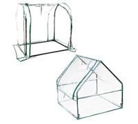 Copertura per serra in PVC - pellicola trasparente, porta arrotolabile | per piccole serre, balconi, cortili, piante svernanti, piante grasse, giardinaggio all'aperto, durevole, resistente alle