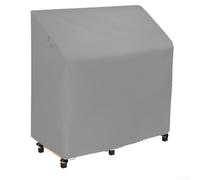 Copertura per set di barre in tessuto Oxford 420D rinforzato Ripstop, per patio, resistente alla polvere, alla pioggia e ai raggi UV (grigio)