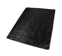 Copertura per Set di Tamburi da Viaggio, Oxford Nero 106x78 | Telo Robusto per Jazz Drum Set, Barriera Contro Vento e Polvere, Uso Esterno e Deposito in Garage