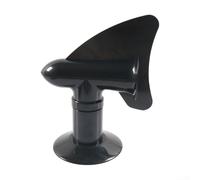 Copertura per sfiato fognaria per camper, supporta la gestione passiva del flusso d'aria attraverso il meccanismo di rotazione a 360 gradi attivato dal vento (nero)