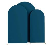 Copertura per Sfondo ad Arco 1 pezzo di supporto ad arco, decorazione, set elastici in poliestere, sfondo utilizzato for banchetti(Color 1,50X120cm(4Ft))