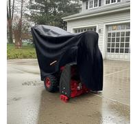 Copertura per spazzaneve, design resistente e impermeabile, con tessuto Oxford, protegge dalle intemperie e dalla polvere, adatta per la maggior parte degli spazzaneve a due fasi (120 x 102 x 81 cm)