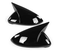 Copertura per specchietto laterale, componente aggiuntivo in plastica ABS con protezione UV lucida, adatto per modelli MK7 MK7.5 R GTD 2013 2020, coppia di alloggiamenti per (Nero lucido)