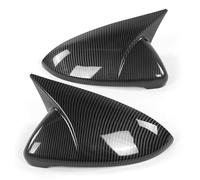 Copertura per specchietto laterale, componente aggiuntivo in plastica ABS con protezione UV lucida, adatto per modelli MK7 MK7.5 R GTD 2013 2020, coppia di alloggiamenti per (Modello in fibra di