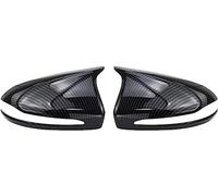 Copertura per specchietto laterale di ricambio per Mercedes Benz C E GLC Classe S W205 W213 X253 W222 Alloggiamento dello specchietto laterale dell'automobile C-nero L (normale/A-Carbon Look)