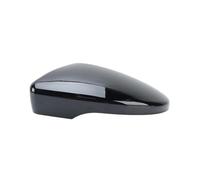 Copertura Per Specchietto Retrovisore Auto Per VW Per Scirocco Per Beetle CC EOS Per Passat 2009-2017 Verniciata Di Nero Con Fibbia Calotta Specchietto Retrovisore(1pc left)