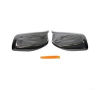Copertura per specchietto retrovisore BMW Serie 5 E60 E61 E63 E64 compatibile con 520i 525i 528i 528xi in plastica ABS parte di ricambio per entrambi i lati (fibre di carbonio)