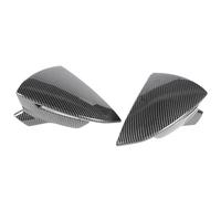 Copertura per specchietto retrovisore dell'auto, 2 pezzi, ricambio per Seat Leon Mk3 5f St Fr Cupra Ibiza Mk5 Arona Kj7 2017-2020 Cap Add On (motivo carbonio)