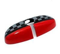 Copertura per specchietto retrovisore interno compatibile con Mini Cooper One s jcw F Series F54 F55 F56 F57 F60 (JCW, con foro per luce)