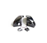 Copertura per specchietto retrovisore nero lucido, lato ala laterale, coperture di ricambio per specchietto retrovisore per Q2 2017-2021, Q3 F3 2019-2021 (2)