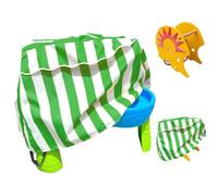Copertura per specchio d'acqua, copertura per tavolo per bambini, protezione da tavolo, 2 passi, resistente all'acqua, alla polvere per bambini, per pioggia e terrazze esterne