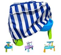 Copertura per specchio d'acqua - Protezione antipolvere da tavolo, copertura per penna d'acqua per bambini, protezione impermeabile a 2 passi, con cartello UV, copertura per tavolo da gioco, per