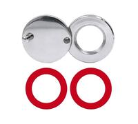Copertura per spioncino, copertura per foro della porta con adesivo, copertura per spioncini, per casa, hotel, dormitorio, ufficio, protezione per spioncini, argento
