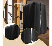 Copertura per stazione con barra per trazioni, protezione per gabbia di