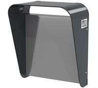 Copertura per Stazioni di Carica Auto Elettriche 50x67x30 cm in Alluminio Wallbox Cover Plus Antracite/Silver