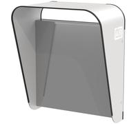 Copertura per Stazioni di Carica Auto Elettriche 50x67x30 cm in Alluminio Wallbox Cover Plus Bianco/Silver