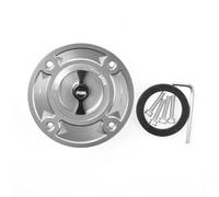 Copertura Per Tappo Serbatoio Carburante Per Moto Senza Chiave Per SUZUKI GSF1200 Per Bandit 1200 2001 2002 2003 2004 PYPFQUMQGR(Sliver Black)