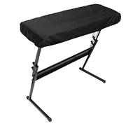 Copertura per tastiera per pianoforte estensibile con panno antipolvere per tastiera elettronica, pianoforte digitale, Yamaha, Casio, Roland, console e altro ancora (61 tasti)