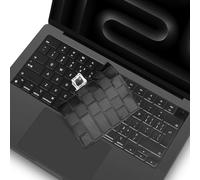 Copertura per tastiera ultra sottile per MacBook Air M2 M3 M4 MacBook Air 15", M2 M3 M4 MacBook Air 13,6", MacBook Pro 2025-2021 14" 16" M4 M3 M2 M1 Chip Pro/Max, layout EU ANSI