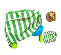 Copertura per tavolo ad acqua - Protezione Oxford resistente e impermeabile | Copertura antipioggia per scrivania per bambini in 2 fasi, per tavolo da gioco all'aperto, laghetto, mobili da giardino, p