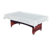 Copertura per tavolo da biliardo in PVC e fibra di vetro, multiuso, 276 x 169 cm, colore bianco