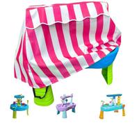 Copertura per tavolo da esterno, copertura per specchio d'acqua per bambini all'aperto, protezione da tavolo antipolvere, 2 coperture per penna per bambini - impermeabili antipolvere per