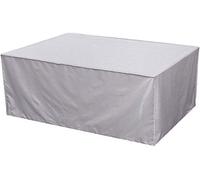 Copertura per tavolo da giardino in tessuto impermeabile 600D, resistente ai raggi UV e al vento, copertura protettiva per mobili da patio quadrati, adatta a 200 x 160 x 70 cm, verde