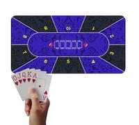 Copertura per tavolo da gioco, Copertura per tavolo da poker, Tappetino da poker Holdem 120x60 cm, Tappetino da antiscivolo, tappetino da da per feste di , feste a tema, serate