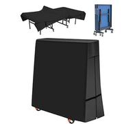 Copertura per Tavolo da Ping Pong, 600D Impermeabile Anti-UV Oxford Universale Giardino Protettiva Copertura Ping Pong Cover Interno/Esterno