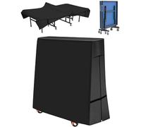 Copertura per Tavolo da Ping Pong, 600D Impermeabile Anti-UV Oxford Universale Giardino Protettiva Copertura Ping Pong Cover Interno/Esterno